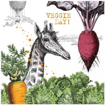 Veggie Day Napkin Set 33 x 33 cm