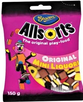 Beacon Liquorice Allsorts Mini