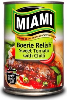 Miami Boerie Relish with Chilli