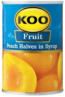 Koo Fruit Peach Halves in Syrup