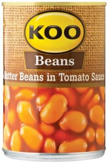 Koo Butter Beans in Tomato Sauce