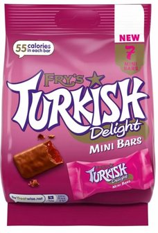 Fry&#039;s Turkish Delight Mini Bars- (UK)