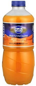 Hall&#039;s Peach Apricot Concentrate - Limited 4 per order