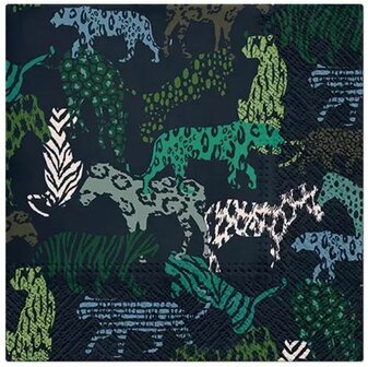 Jungle Print Napkin Set 33 x 33 cm