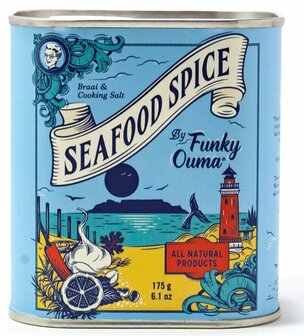 Funky Ouma Seafood Spice Tin