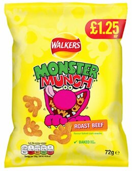 Walkers Monster Munch Roast Beef - (UK)