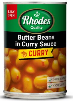 Rhodes Butter Beans in Curry Sauce