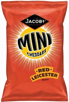 Jacob&#039;s Mini Cheddars Red Leicester - (UK)