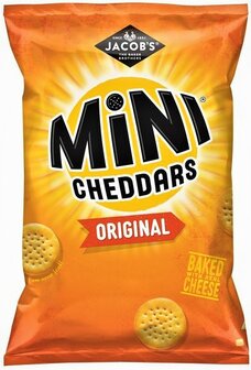 Jacob&#039;s Mini Cheddars Original - (UK)