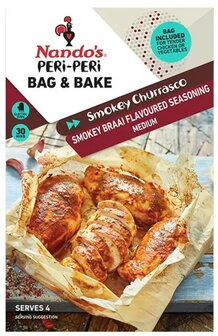 Nando&#039;s Peri-Peri Bag &amp; Bake Smokey Churrasco (Braai)