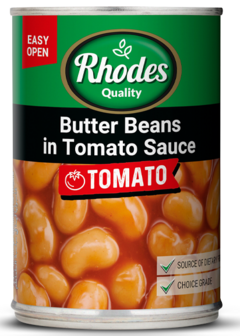 Rhodes Butter Beans in Tomato Sauce