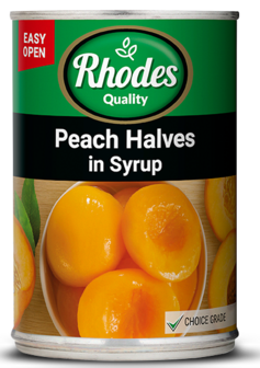 Rhodes Peach Halves in Syrup