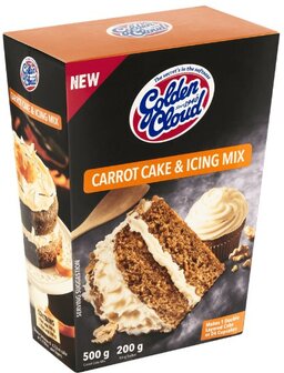 Golden Cloud Carrot Cake Mix (with Icing)