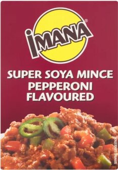 Imana Super Soya Mince Pepperoni