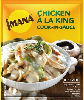 Imana Cook in Sauce Chicken a la King