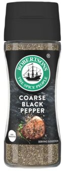 Robertsons Coarse Black Pepper