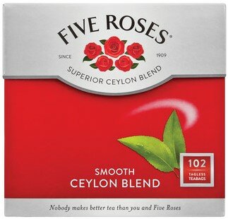 Five Roses Tea 102 Tagless Teabags