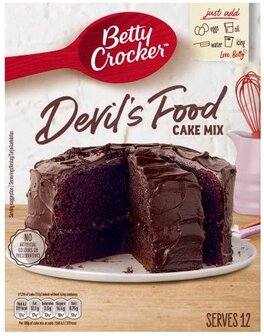 Betty Crocker Devil&#039;s Food Cake Mix - (UK)