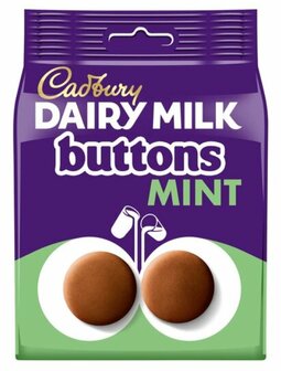 Cadbury Dairy Milk Mint Buttons - (UK)