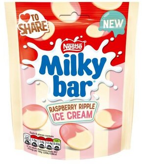 Nestl&eacute; Milkybar Raspberry Ripple Ice Cream - (UK)