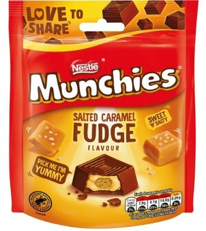 Nestl&eacute; Munchies Salted Caramel Fudge  - (UK)