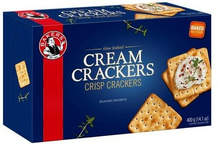 Bakers Cream Crackers 400g