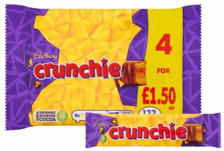 Cadbury Crunchie - 4 Bars - (UK)