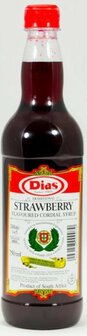 Dias Cordial Syrup - Strawberry