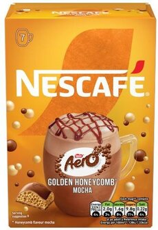 Nescafe Aero Golden Honeycomb Mocha - (UK)