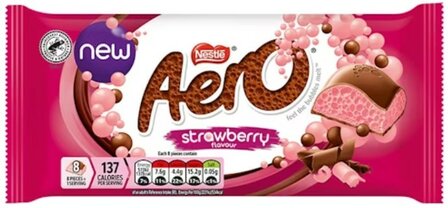 Nestl&eacute; Aero Strawberry - (UK)