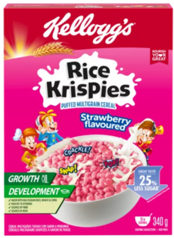 Kellogg&#039;s Rice Krispies Strawberry 