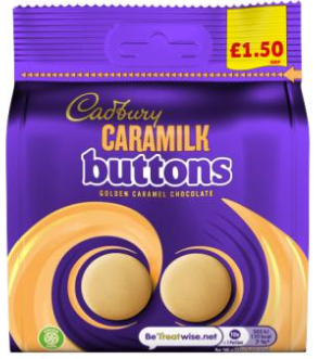 Cadbury Dairy Milk Caramilk Buttons - (UK)