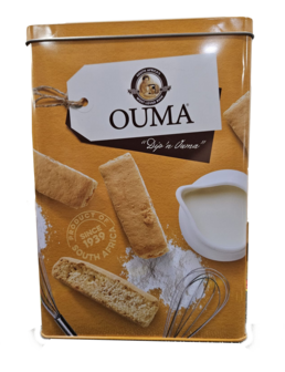 Ouma Rusks Tin / Ouma Beskuitblik