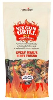 Crown National Six Gun Grill Hot Seasoning