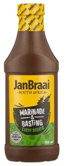 Jan Braai Basting Sauce - Currie Sosatie