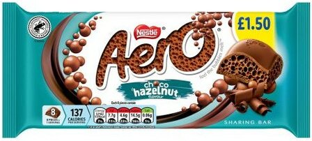 Nestl&eacute; Aero Choco Hazelnut - (UK)