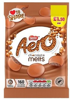 Nestl&eacute; Aero Melts Milk - (UK)