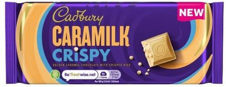 Cadbury Dairy Milk Caramilk  Crispy - (UK)