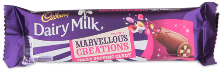 Cadbury Dairy Milk Marvellous Creations Jelly Popping Candy - (UK)