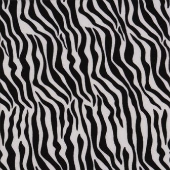 Zebra Pattern Napkin Set 33 x 33 cm