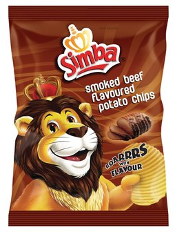 Simba Chips Smoked Beef