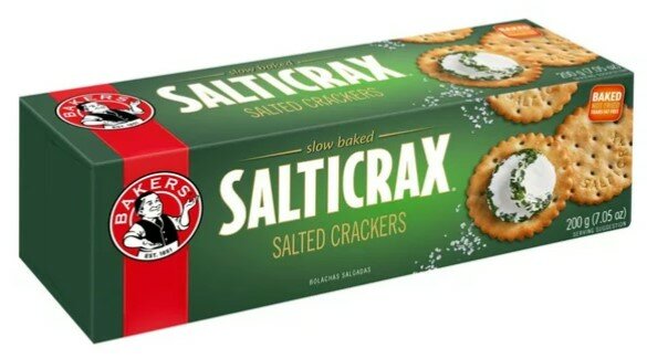 Bakers Salticrax Salted Crackers