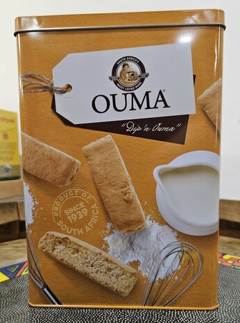 Ouma Rusks Tin / Ouma Beskuitblik